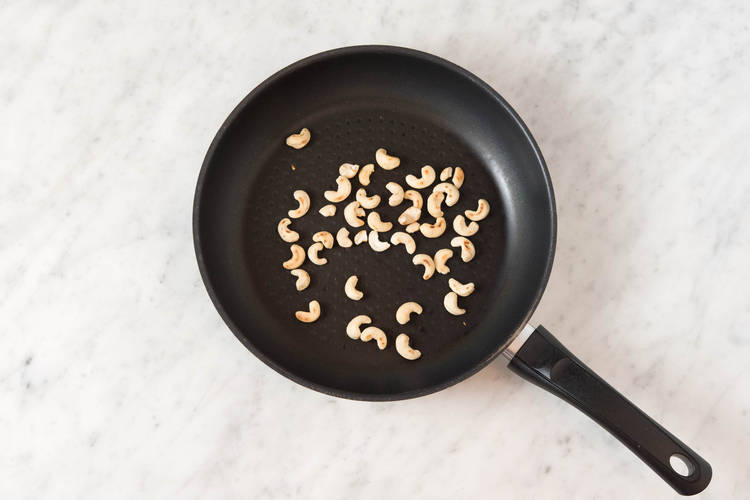 Cashewkerne hacken