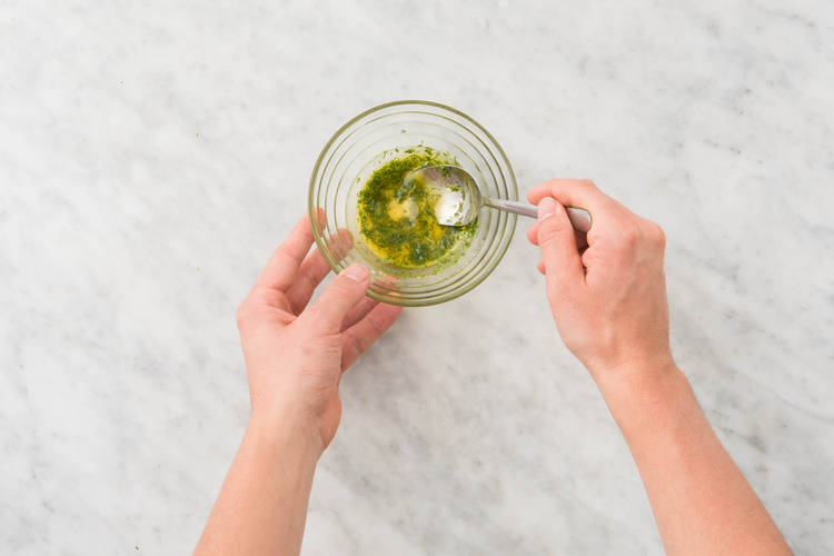 PRÉPARER LA VINAIGRETTE