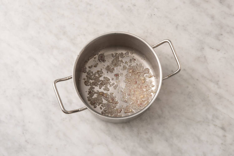 Start the risotto