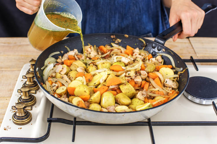 Cook the casserole