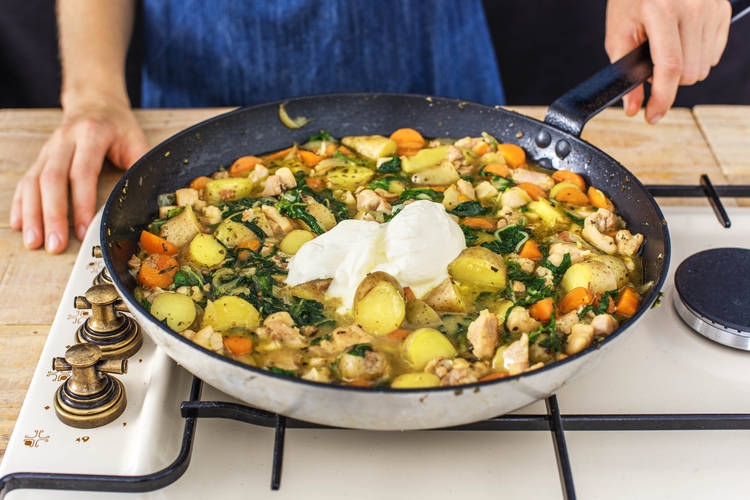 Cook the beans