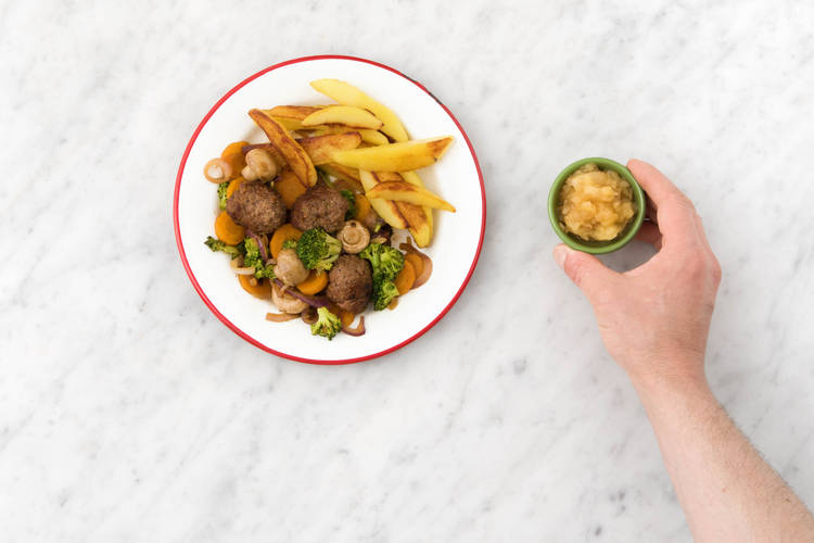 Servez le repas, et dégustez !