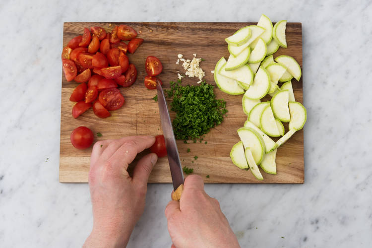Couper les légumes