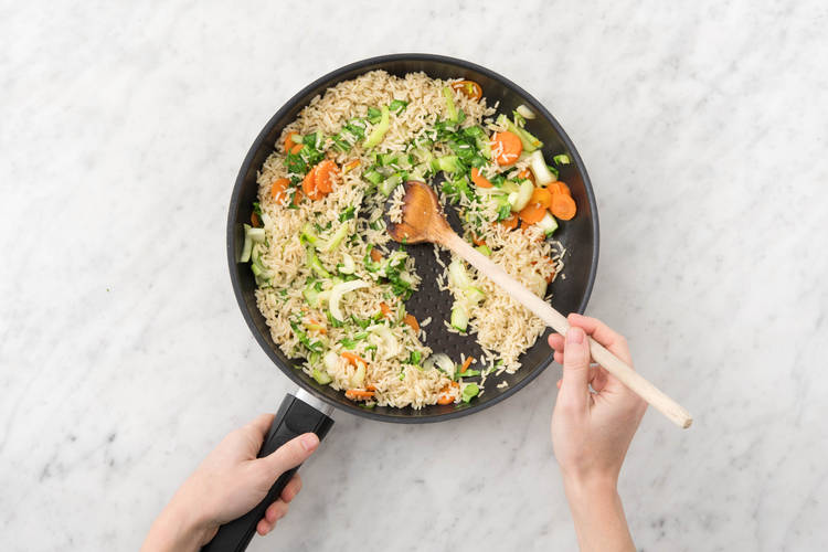 Préparer le nasi