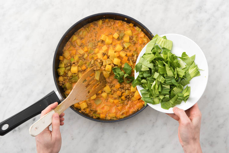 Ajouter le pak-choï