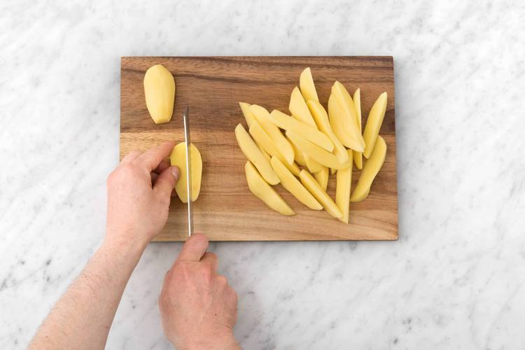 Cuire les pommes de terre