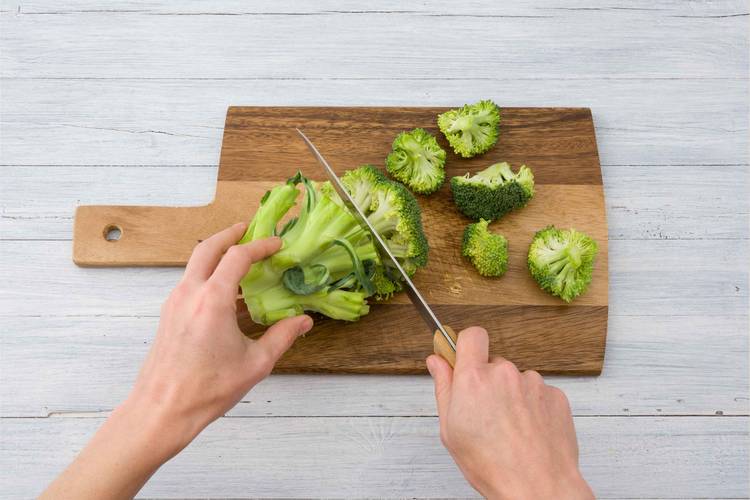Couper les brocolis