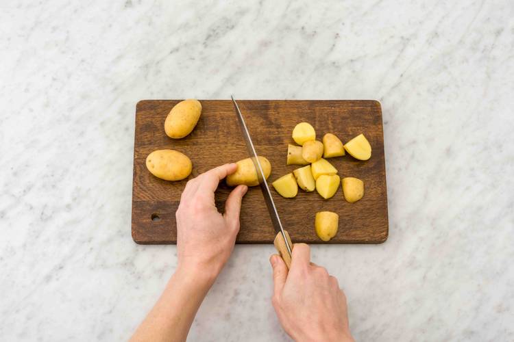 Cuire les pommes de terre