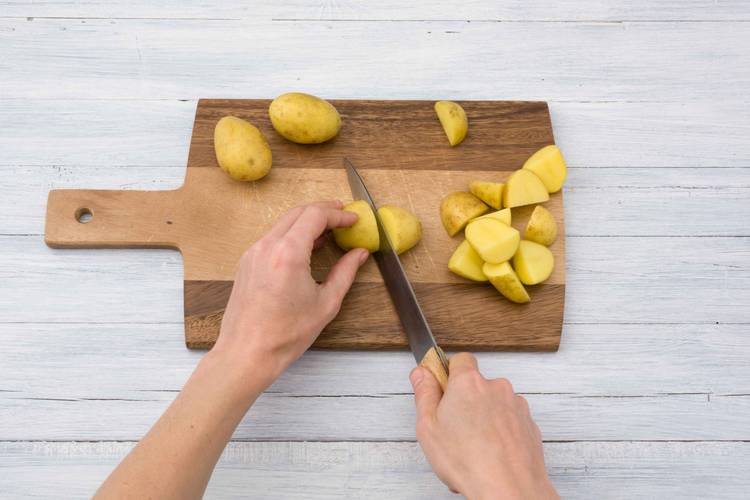 Cuire les pommes de terre