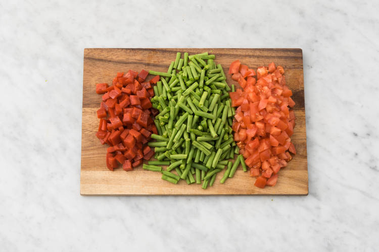 Découper les légumes