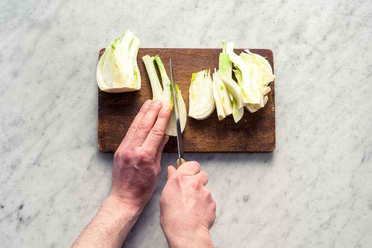 Découper les légumes