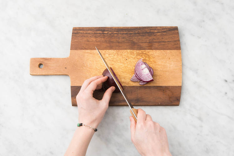 Découper les légumes