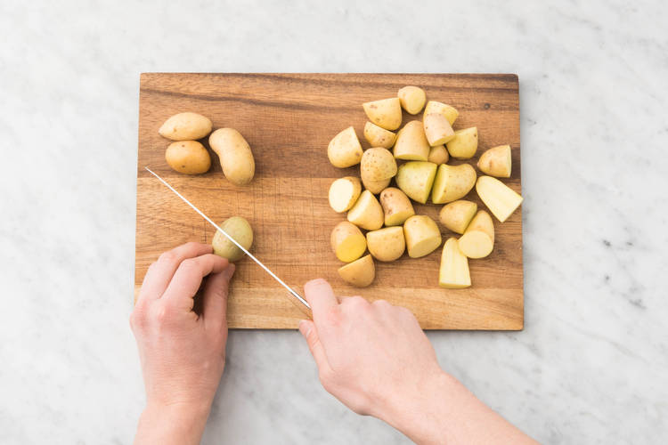 Découper les grenailles