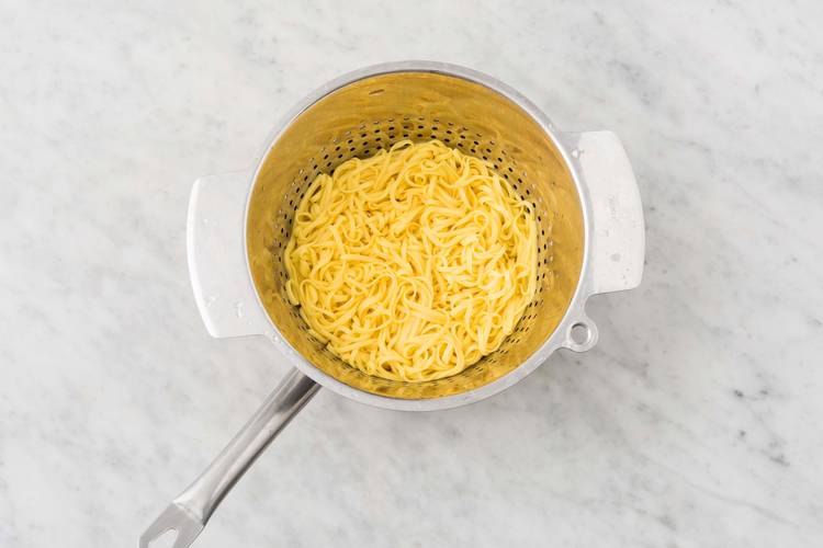 Cuire les fettuccine