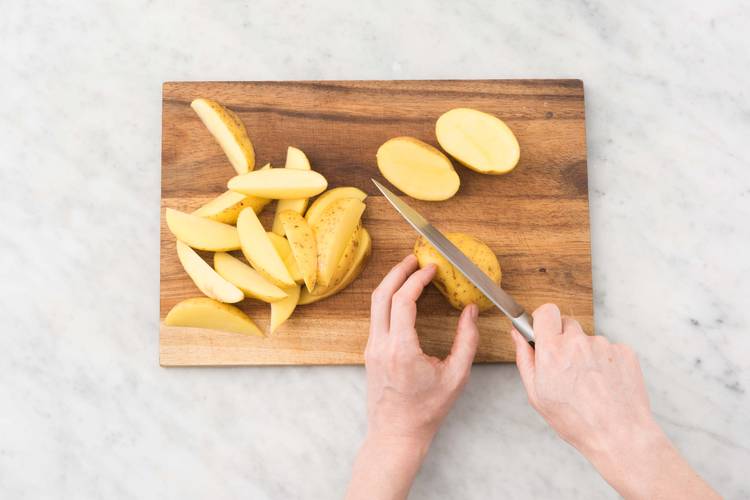 Cuire les pommes de terre