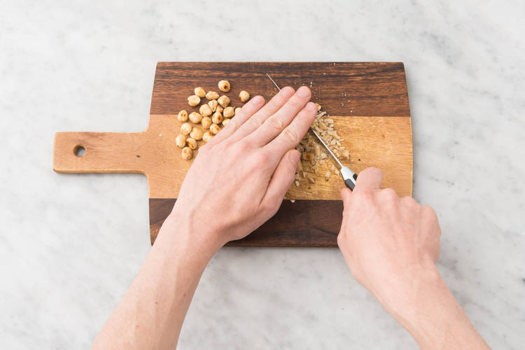 Concasser les noisettes