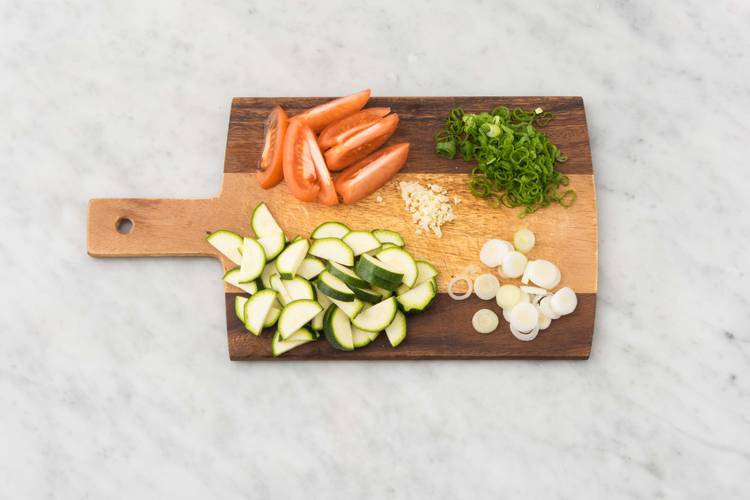 Découper les légumes