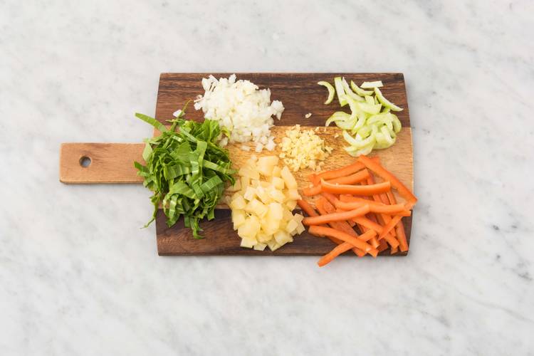 Préparer les légumes