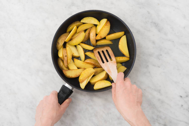 Cuire les pommes de terre