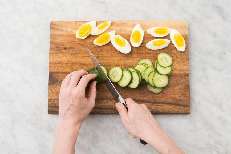 Laisser le couscous gonfler