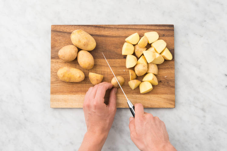 Cuire les pommes de terre