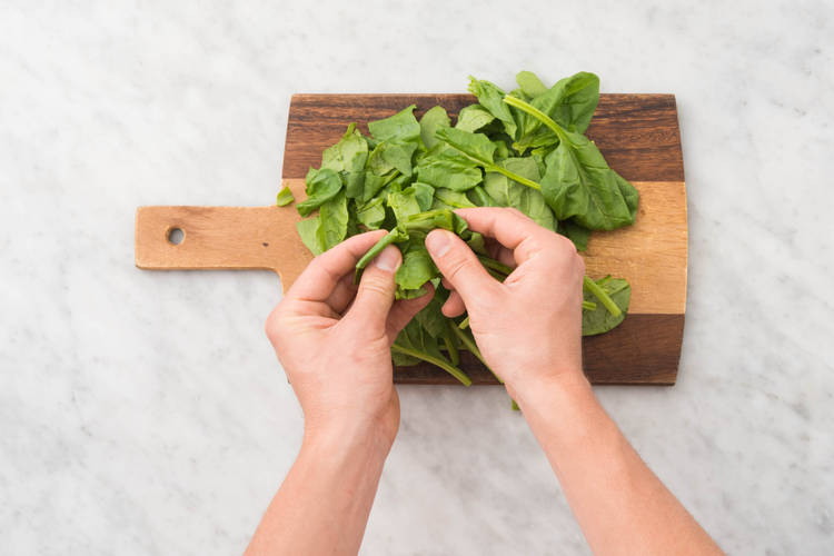 Préparer la salade