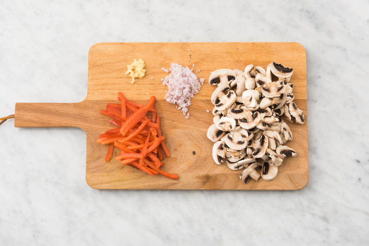 Découper les légumes