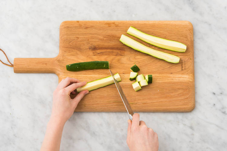 Découper les légumes