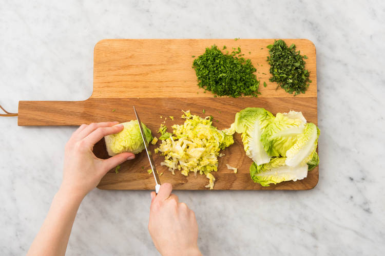 Découper la little gem