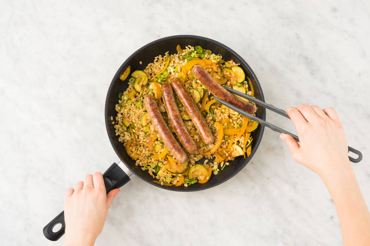 Mélanger l'orge mondé