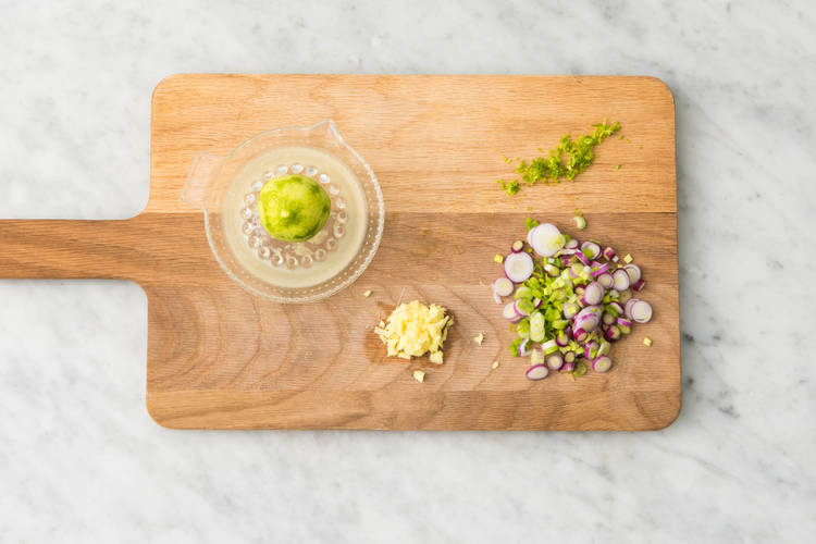 Découper les condiments