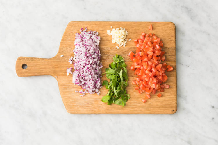 Découper les légumes