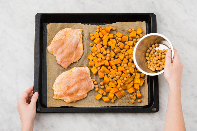 KICHERERBSEN zufügen