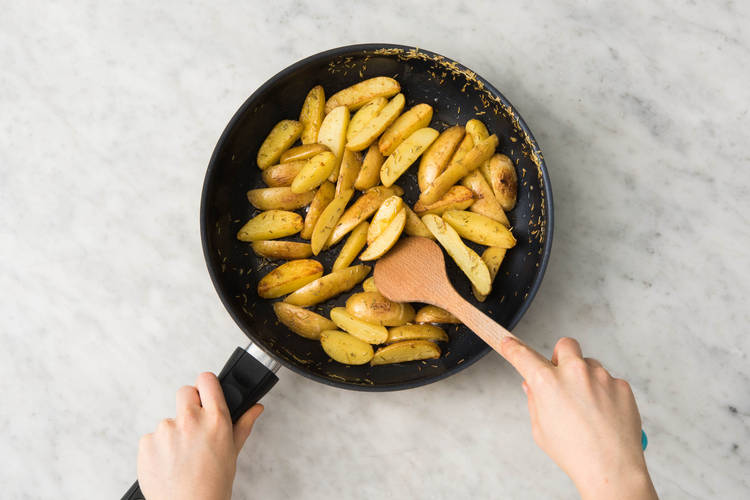 Aardappelen bakken