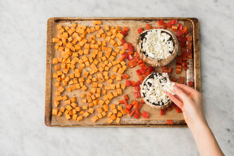 Préparer les portobellos