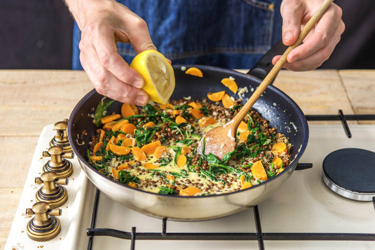 Add the Lentils