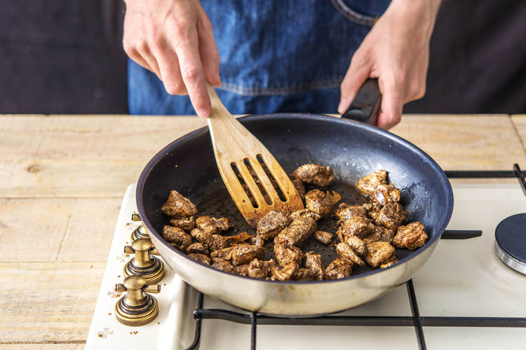 Stir-Fry the Chicken