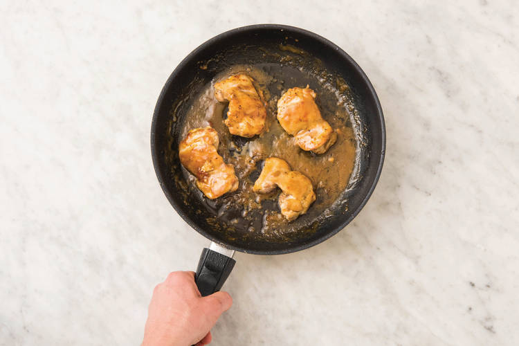 Cook the chicken
