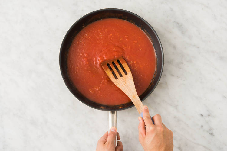 Préparer la sauce