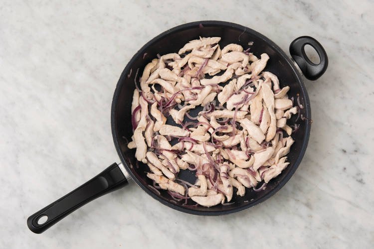 Cook the chicken