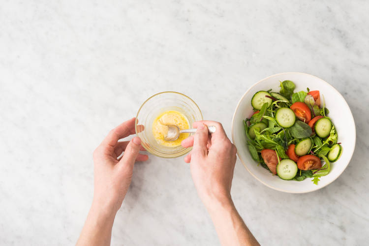Salade maken