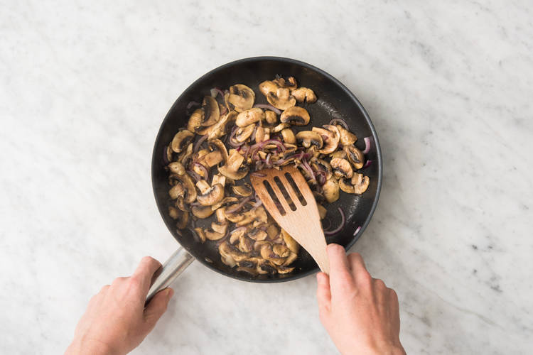 Champignons en ui bakken
