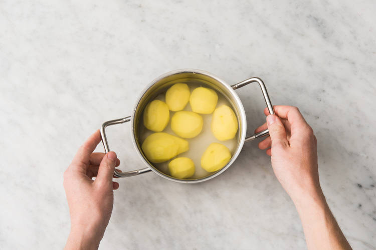 Cuire les pommes de terre