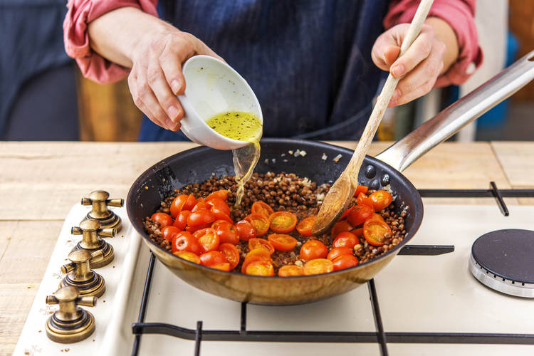 Grill the feta