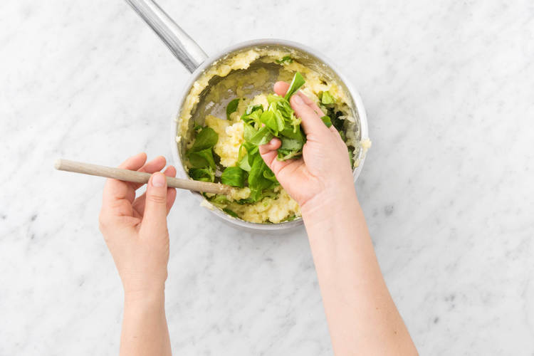 Préparer la purée