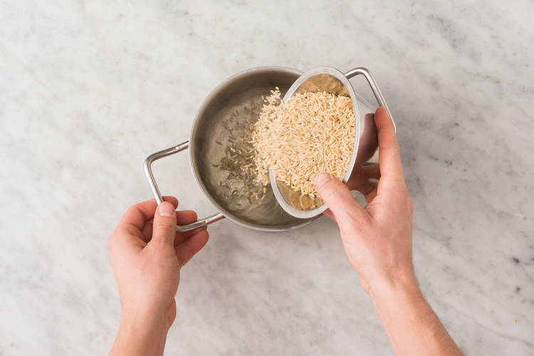 Rijst koken