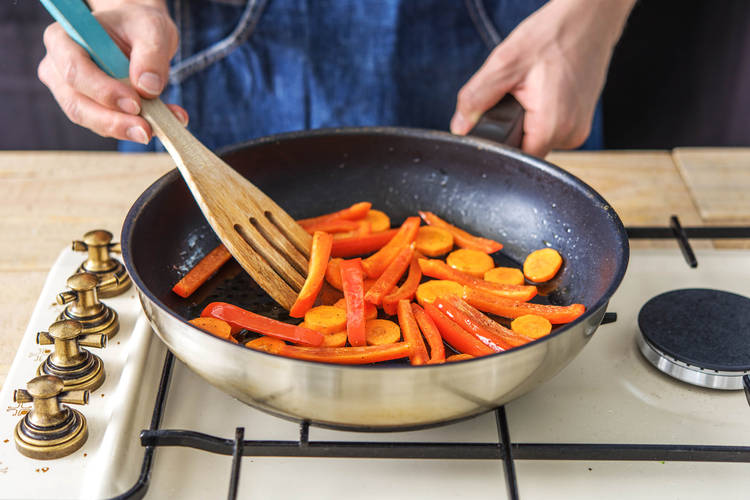 Stir-Fry the Veggies