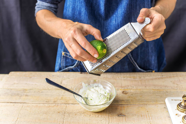 Make the Zesty Cream