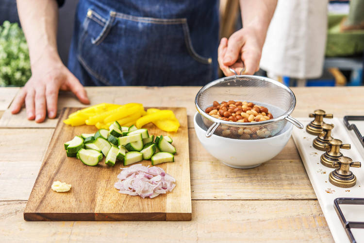 Prep the veggies