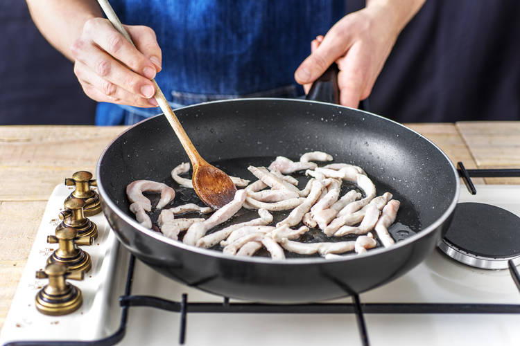 Stir Fry the Turkey